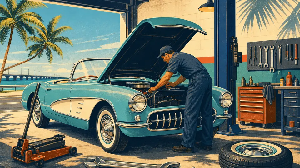 Florida Keys auto services scene