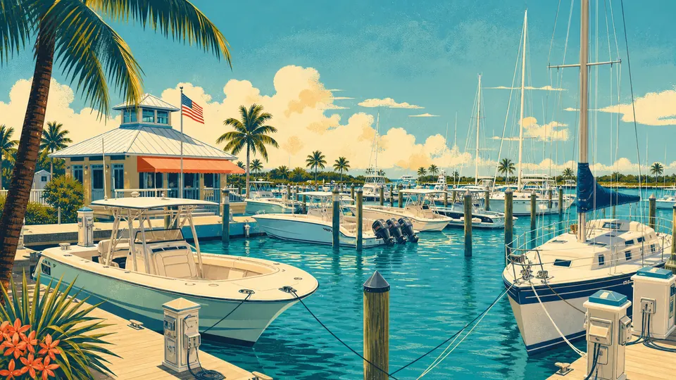 Florida Keys marinas & boating scene