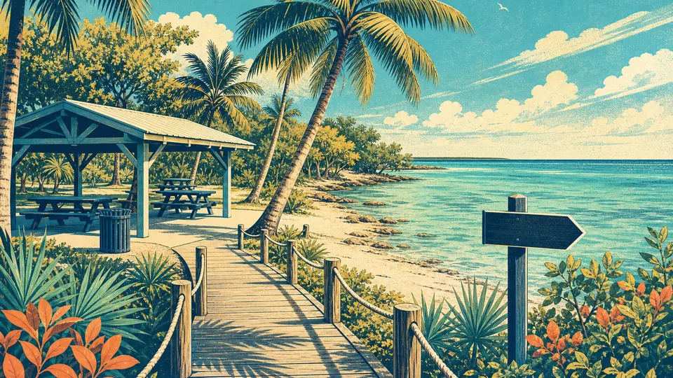 Florida Keys parks & beaches scene