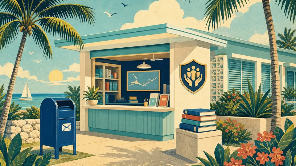 Florida Keys public services scene