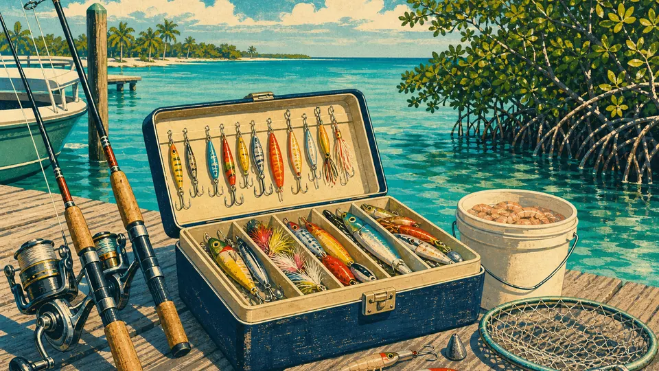Florida Keys tackle & bait scene