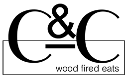 C&C Wood Fire Eats official logo