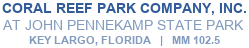 John Pennekamp Coral Reef State Park official brand logo