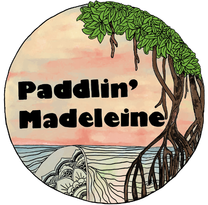 Paddlin' Madeleine official mangrove and paddleboard logo